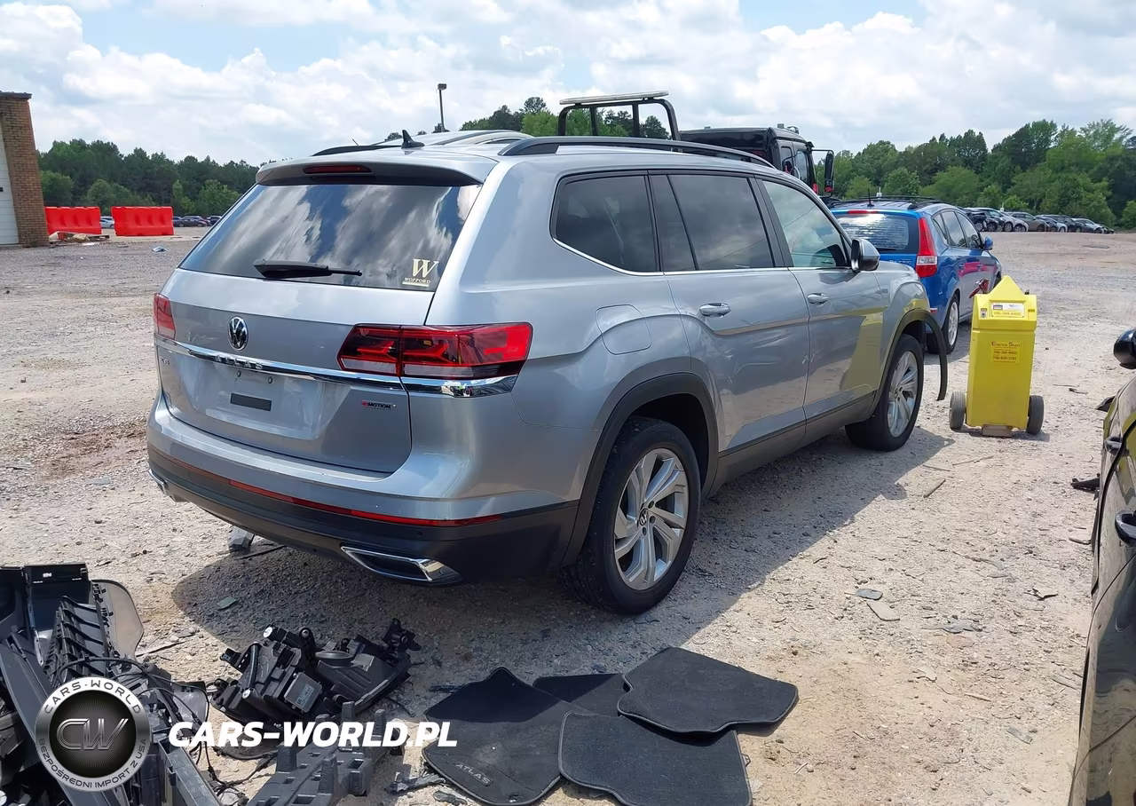 2021 Volkswagen Atlas 3.6L V6 Se W-Technology VIN:1V2HR2CAXMC605235 - 4
