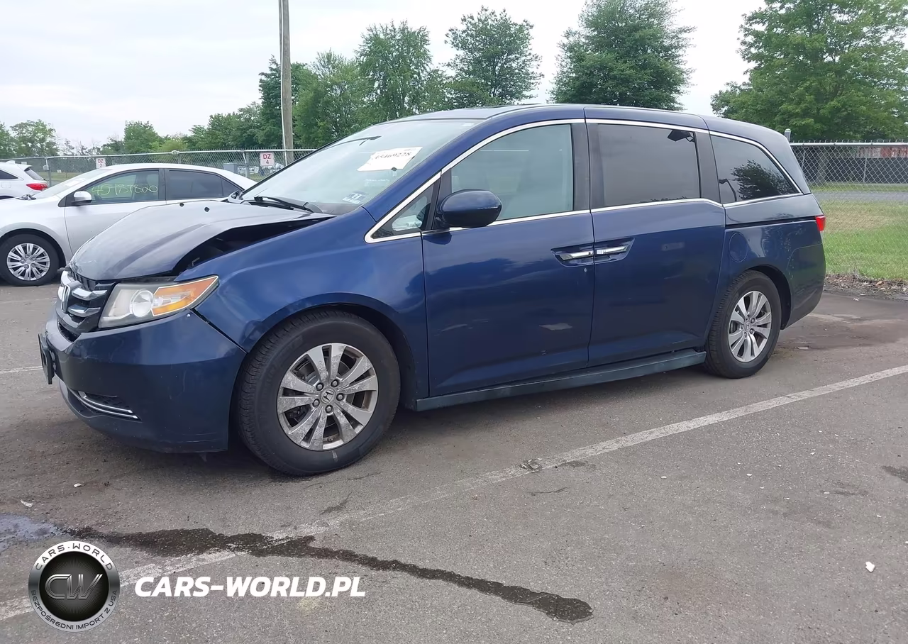 2015 Honda Odyssey Ex-L VIN:5FNRL5H62FB059176 - 2