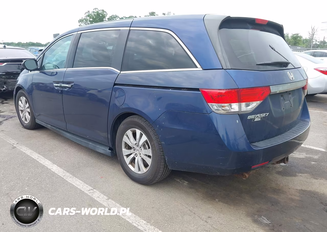 2015 Honda Odyssey Ex-L VIN:5FNRL5H62FB059176 - 3