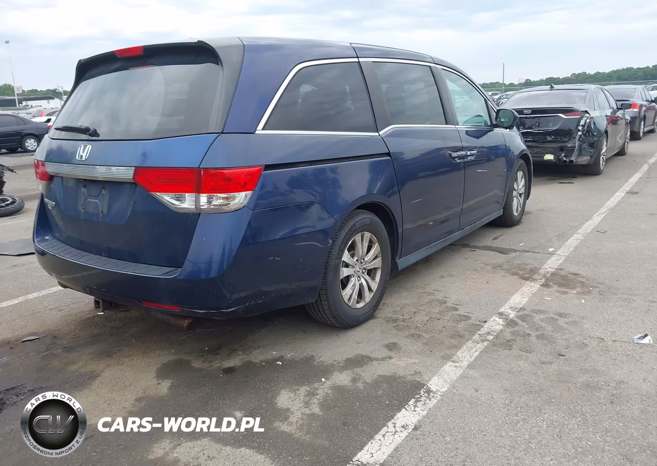 2015 Honda Odyssey Ex-L VIN:5FNRL5H62FB059176 - 4
