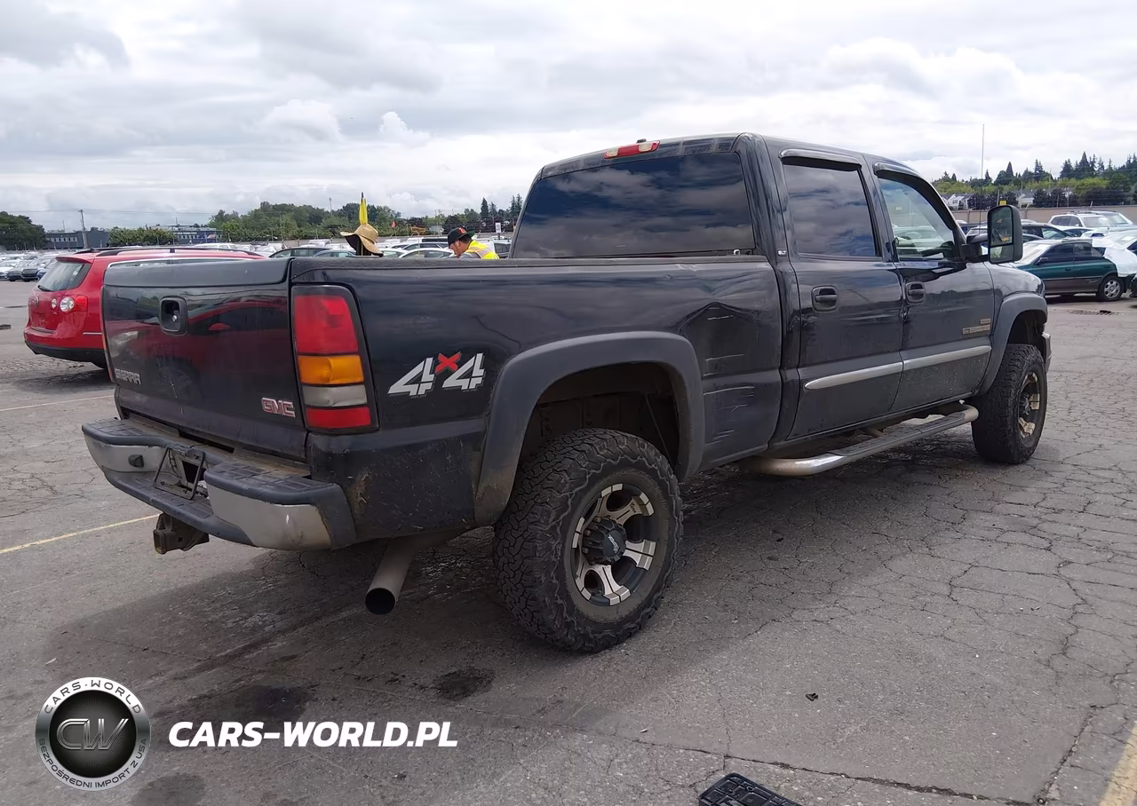 2005 GMC Sierra 2500Hd Sle-Slt-Work Truck VIN:1GTHK23275F879619 - 4