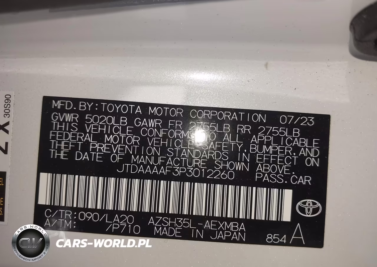 2023 Toyota Crown Limited VIN:JTDAAAAF3P3012260 - 9