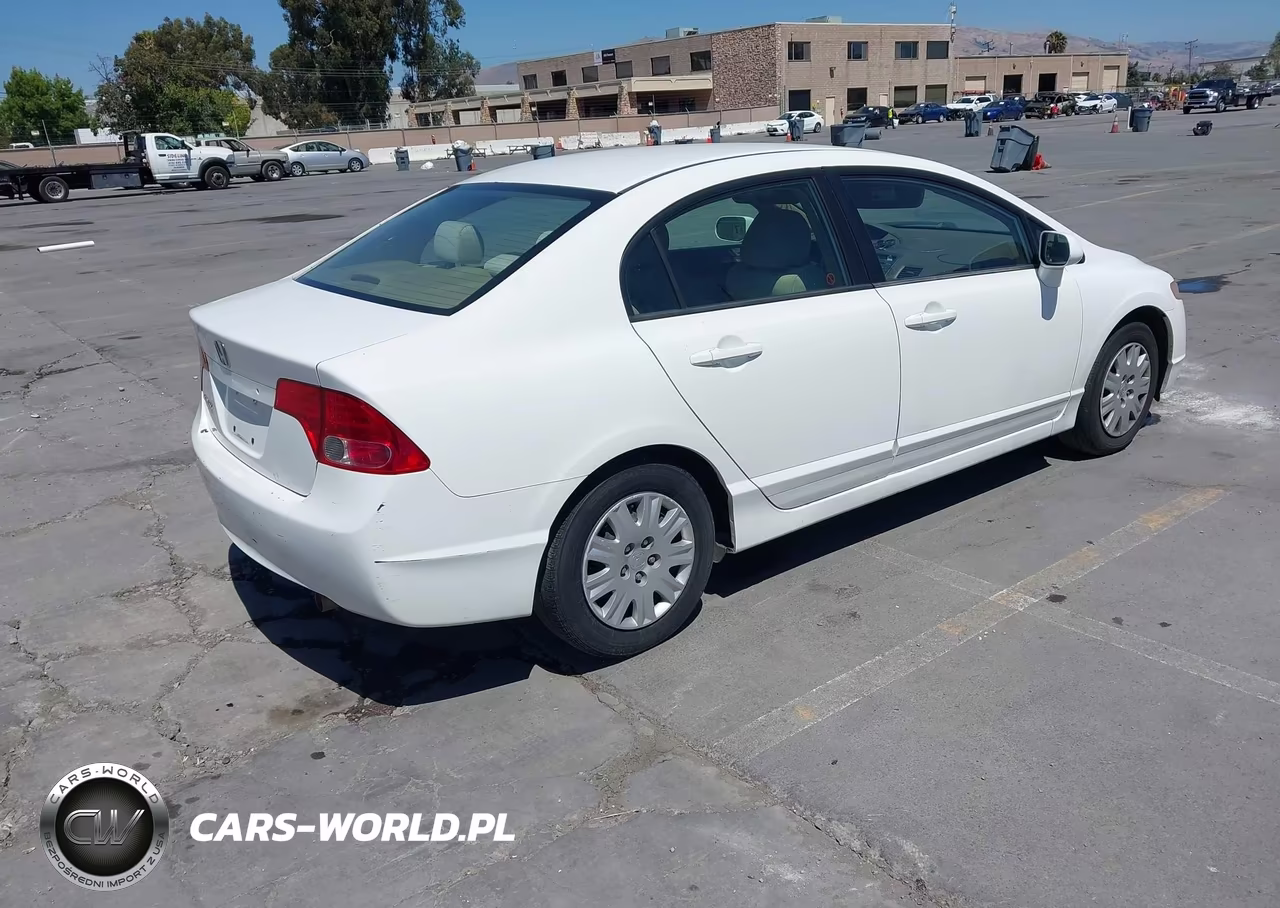 2007 Honda Civic Gx VIN:1HGFA465X7L000261 - 4