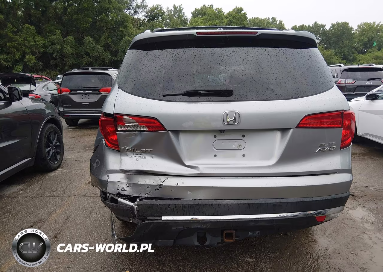 2016 Honda Pilot Elite VIN:5FNYF6H03GB087770 - 16
