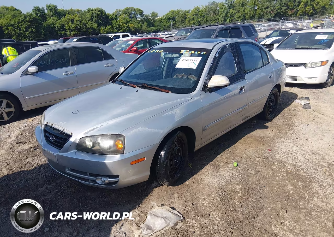 2005 Hyundai Elantra Gls-Gt VIN:KMHDN46D15U011282 - 2