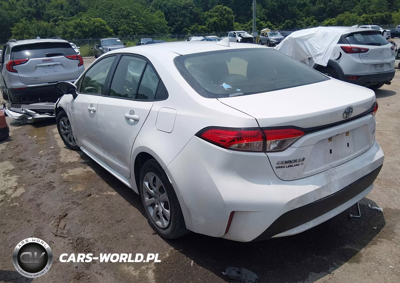 2021 Toyota Corolla Le VIN:JTDEPMAE7MJ154739 - 3