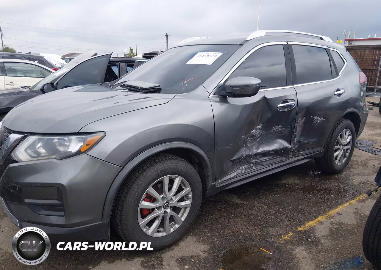 2020 Nissan Rogue Sv Intelligent Awd VIN:KNMAT2MV9LP509853 - 2