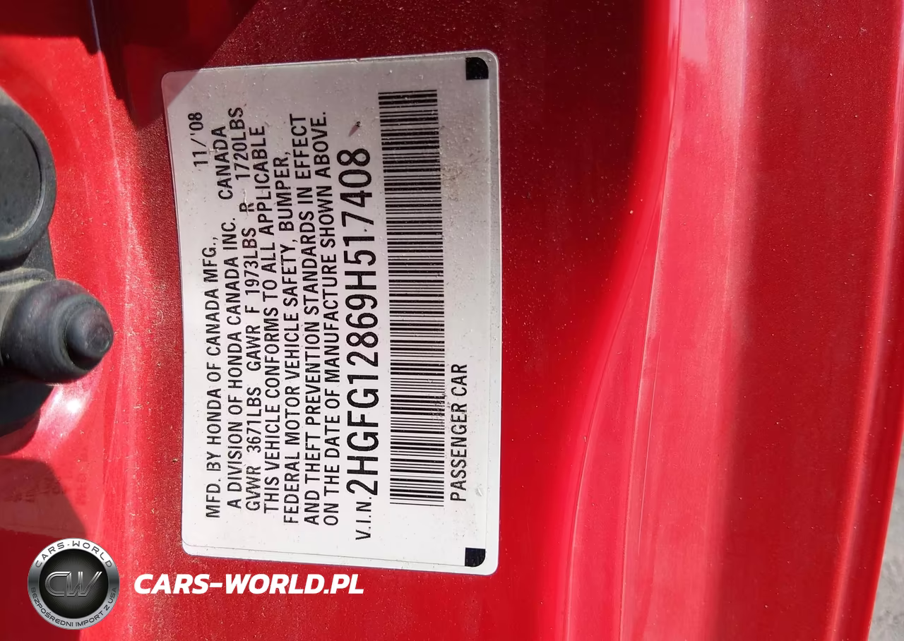 2009 Honda Civic Ex VIN:2HGFG12869H517408 - 9