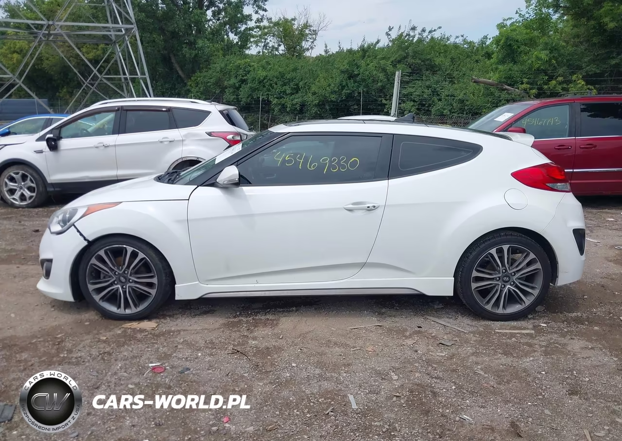2016 Hyundai Veloster Turbo VIN:KMHTC6AE2GU294209 - 14