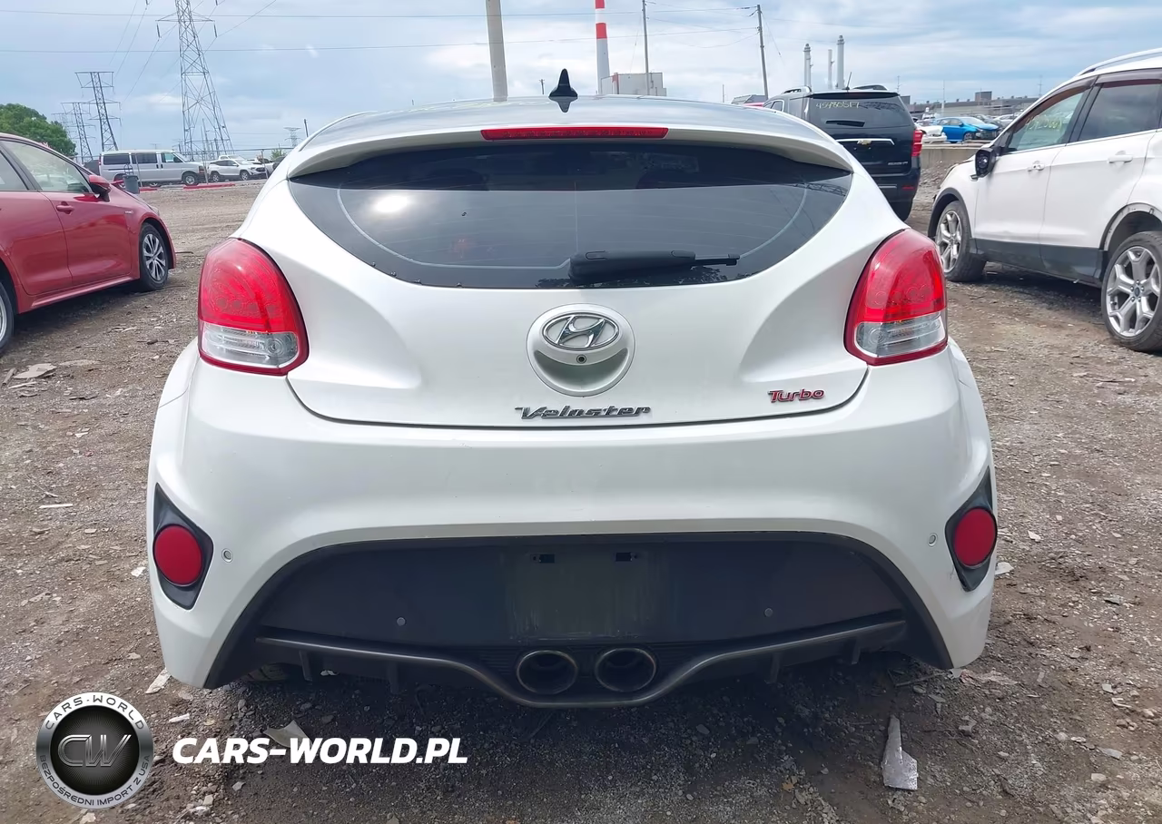 2016 Hyundai Veloster Turbo VIN:KMHTC6AE2GU294209 - 16