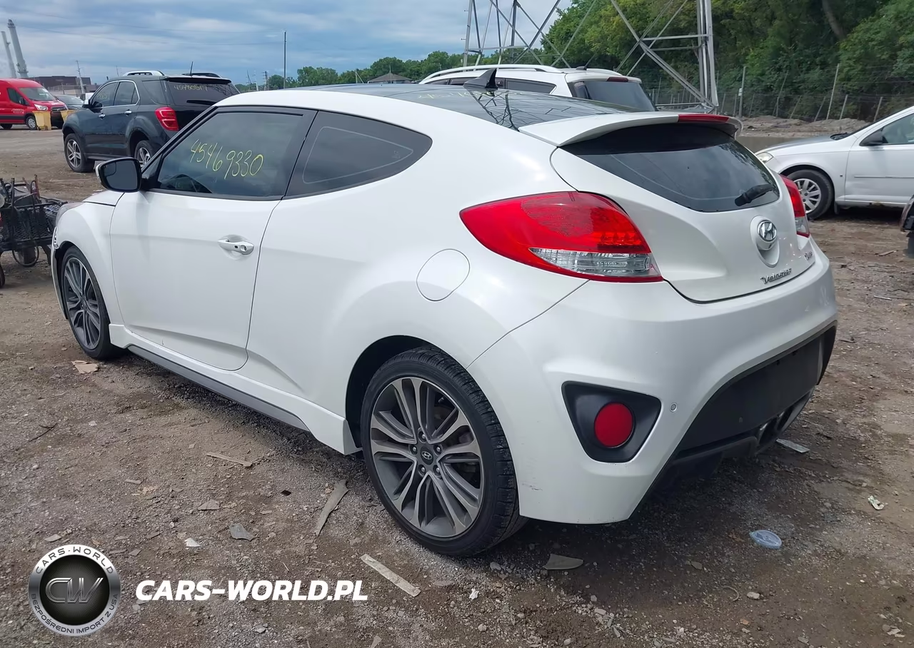 2016 Hyundai Veloster Turbo VIN:KMHTC6AE2GU294209 - 3