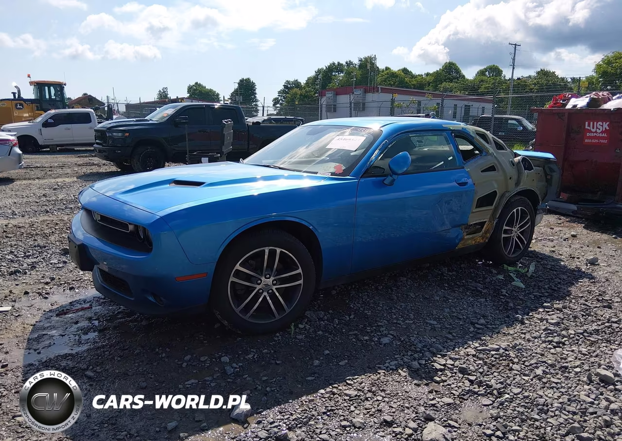2019 Dodge Challenger Sxt Awd VIN:2C3CDZGGXKH699987 - 2