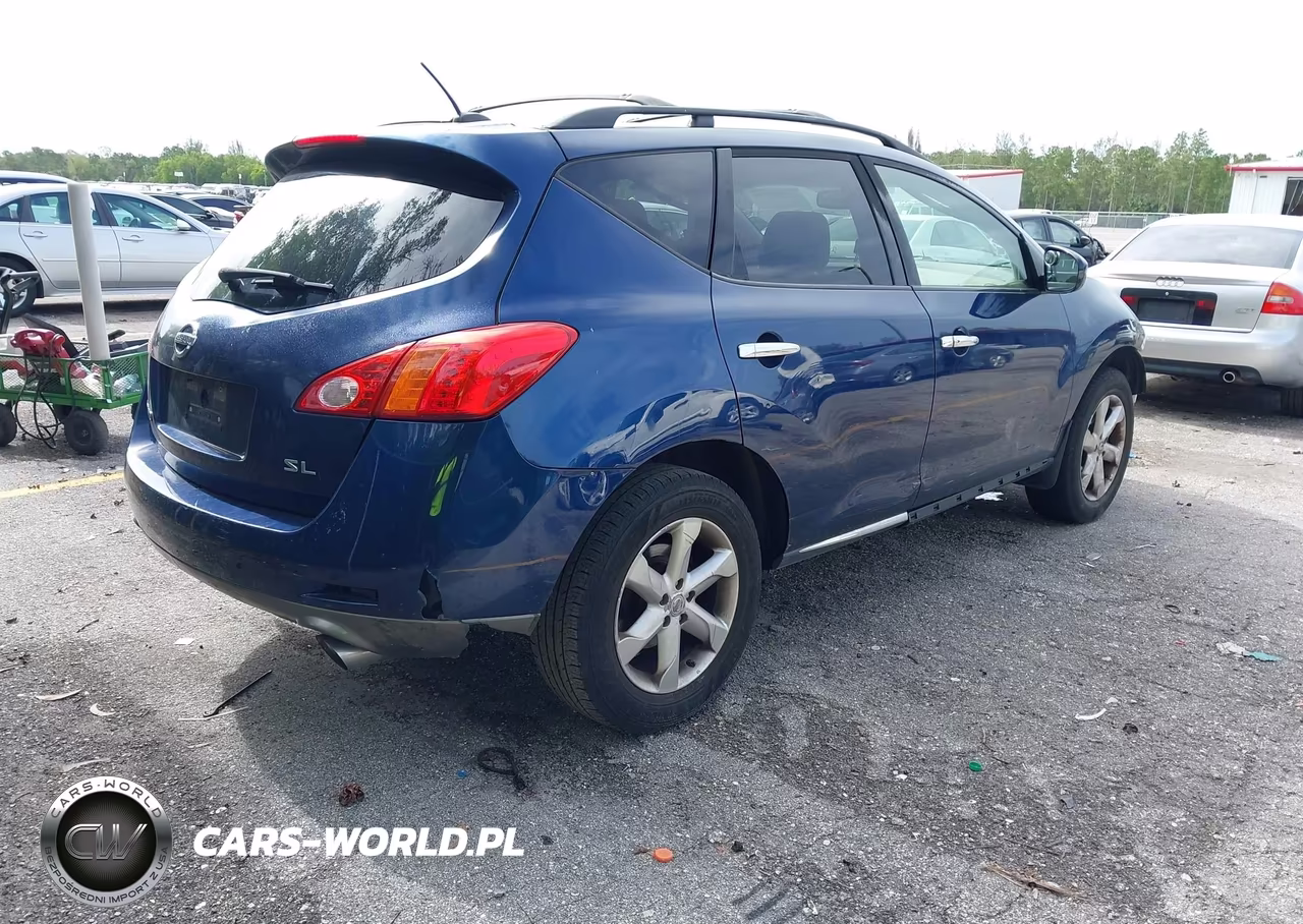 2009 Nissan Murano Sl VIN:JN8AZ18UX9W008547 - 4