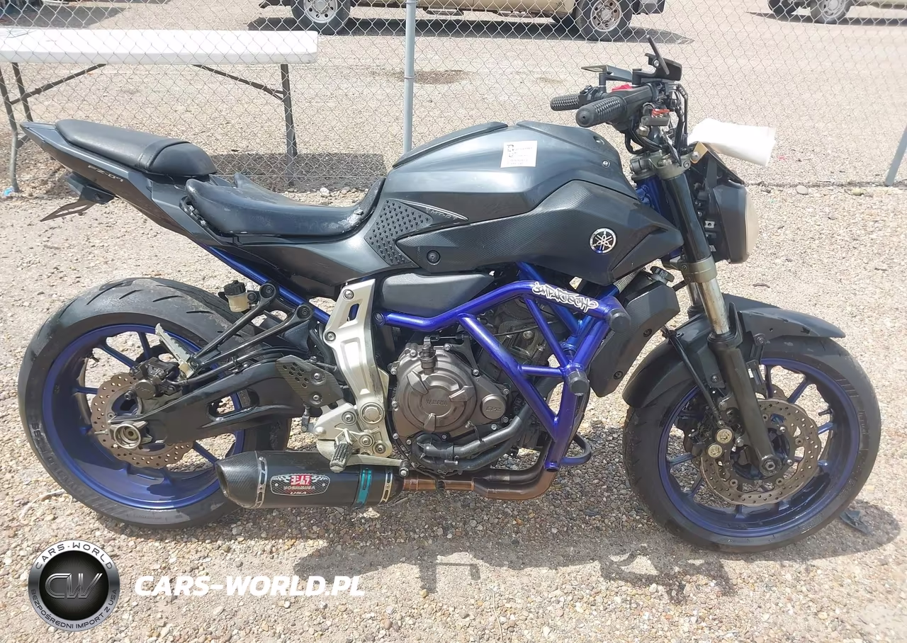 2015 Yamaha Fz07 VIN:JYARM06E9FA000916 - 12