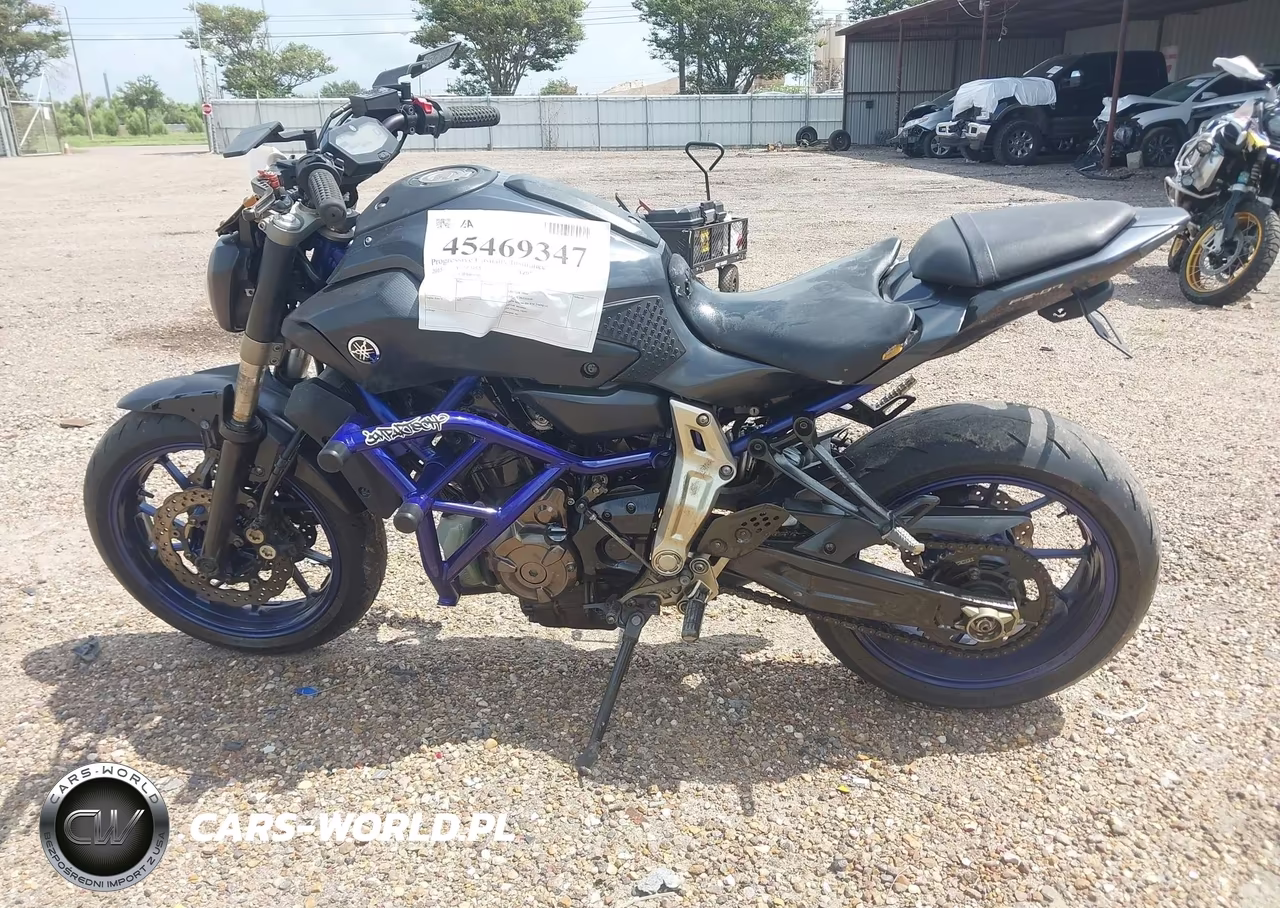 2015 Yamaha Fz07 VIN:JYARM06E9FA000916 - 13