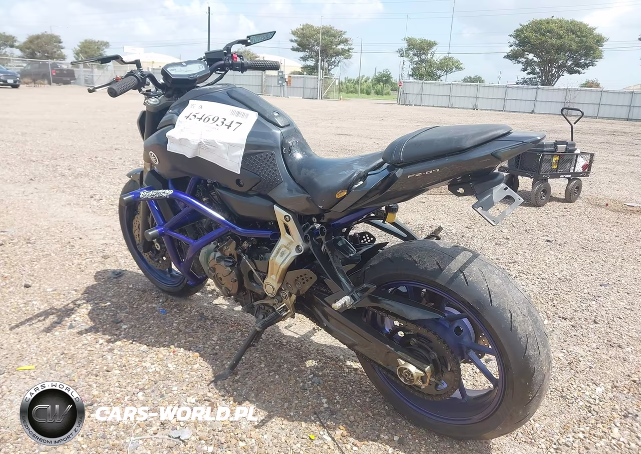 2015 Yamaha Fz07 VIN:JYARM06E9FA000916 - 3