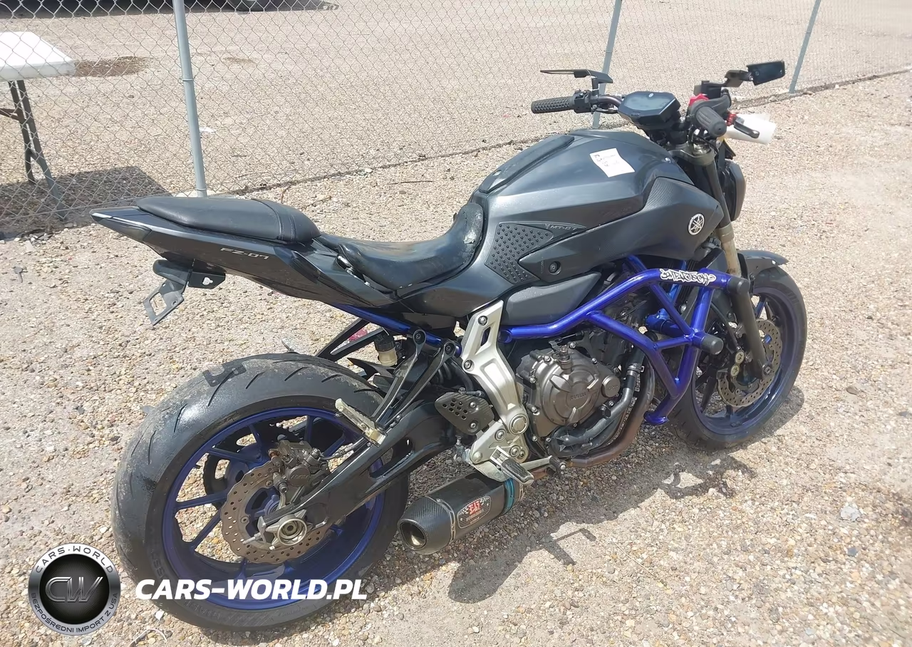 2015 Yamaha Fz07 VIN:JYARM06E9FA000916 - 4