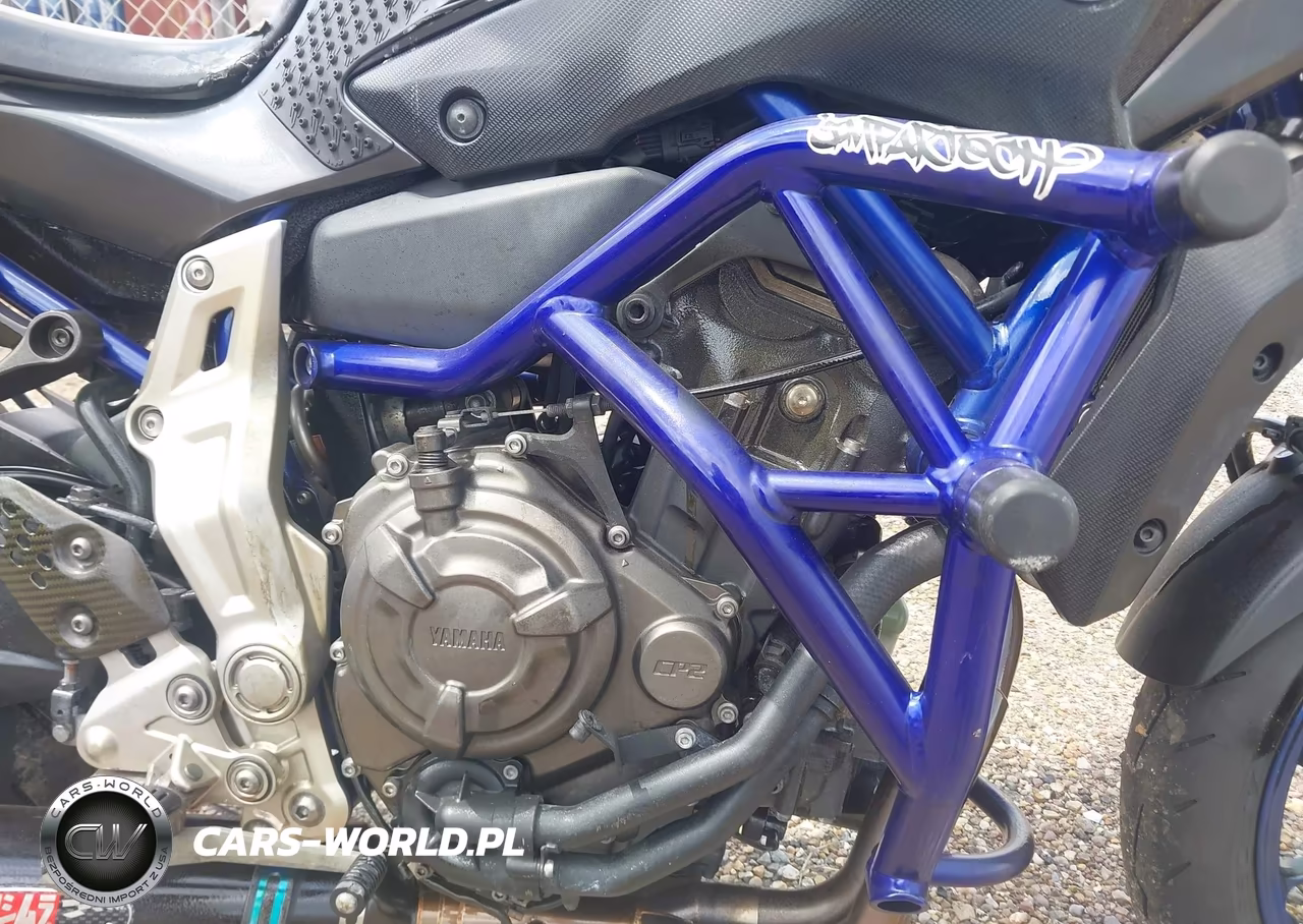 2015 Yamaha Fz07 VIN:JYARM06E9FA000916 - 8