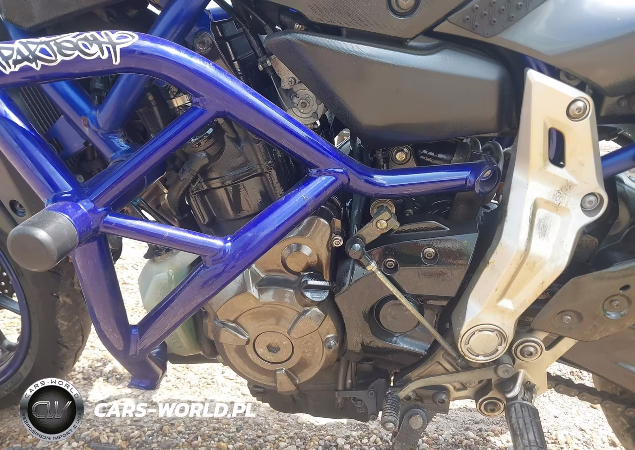 2015 Yamaha Fz07 VIN:JYARM06E9FA000916 - 9
