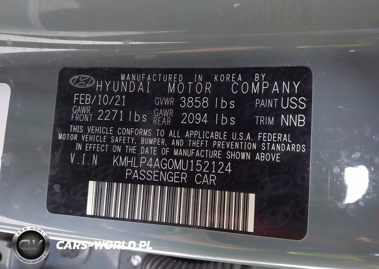 2021 Hyundai Elantra Limited VIN:KMHLP4AG0MU152124 - 9