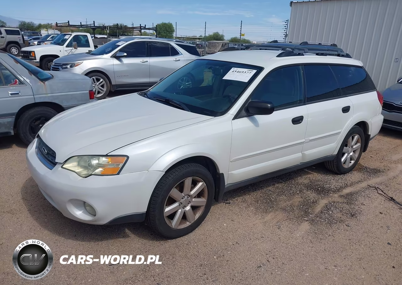 2006 Subaru Outback 2.5I VIN:4S4BP61C867360192 - 2