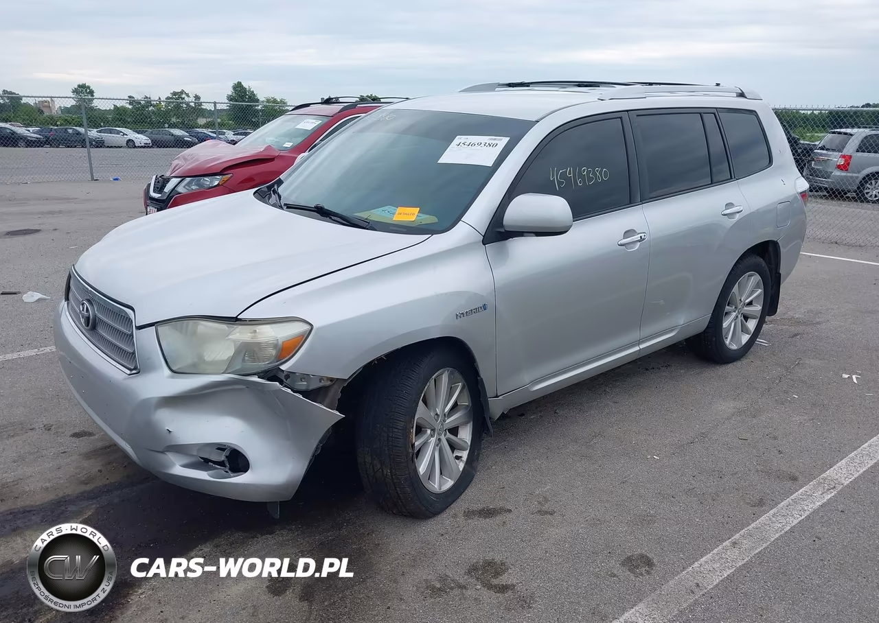 2008 Toyota Highlander Hybrid VIN:JTEEW41A082025866 - 2