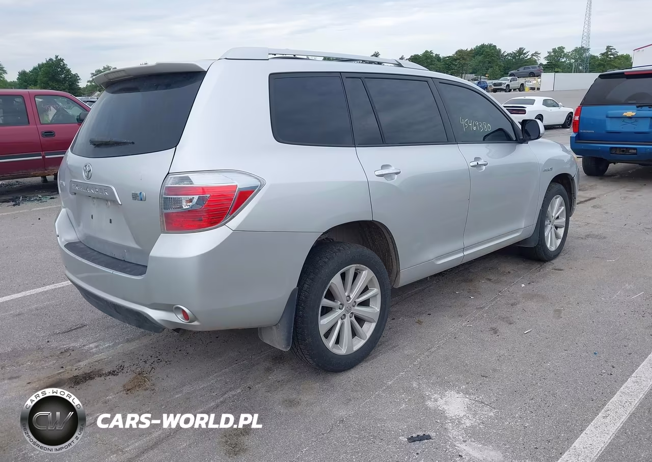 2008 Toyota Highlander Hybrid VIN:JTEEW41A082025866 - 4