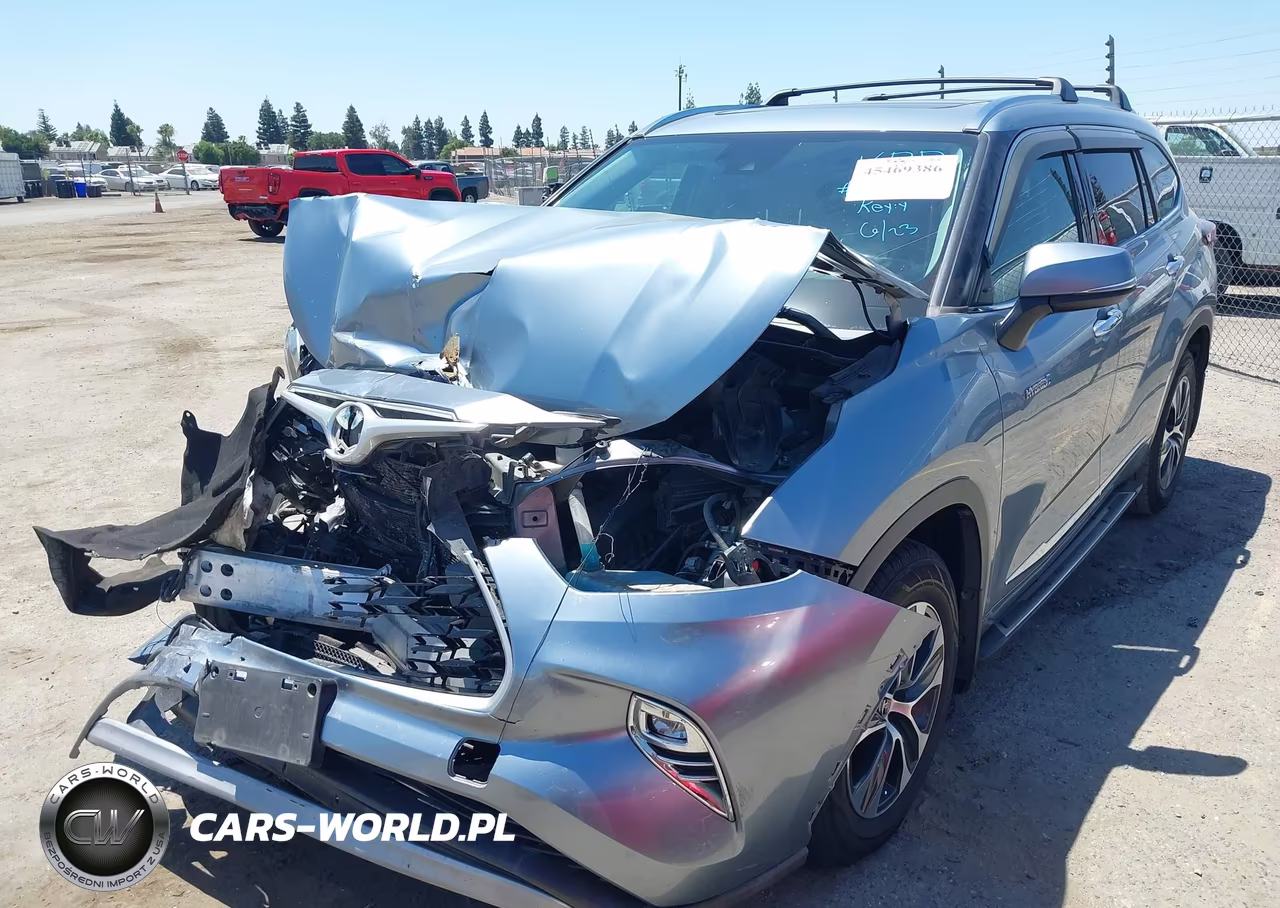 2021 Toyota Highlander Hybrid Xle VIN:5TDHARAH8MS006771 - 2
