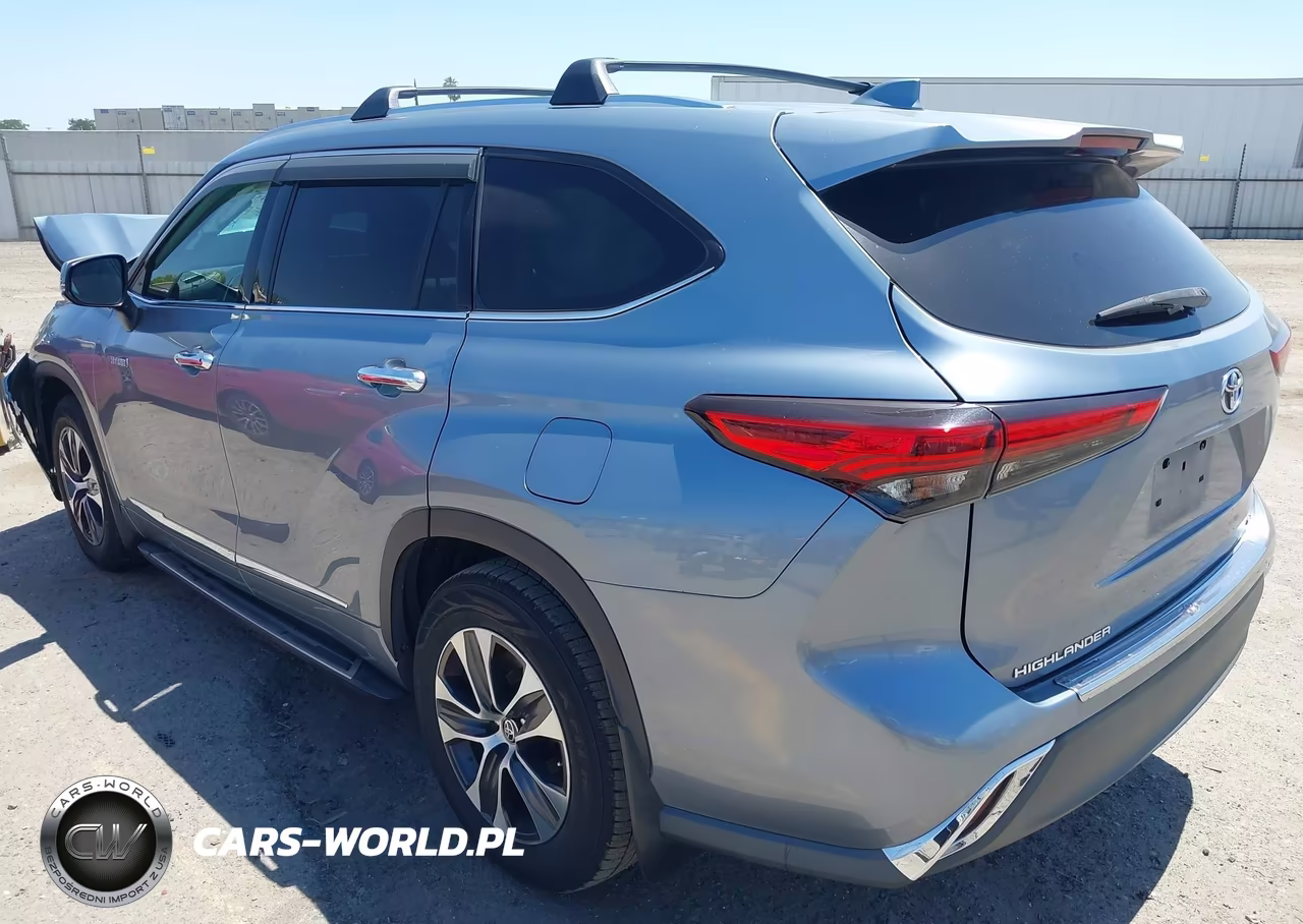 2021 Toyota Highlander Hybrid Xle VIN:5TDHARAH8MS006771 - 3