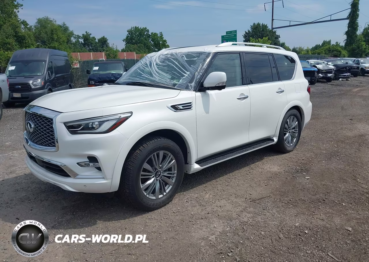 2021 Infiniti Qx80 Luxe Awd VIN:JN8AZ2AE0M9268018 - 2