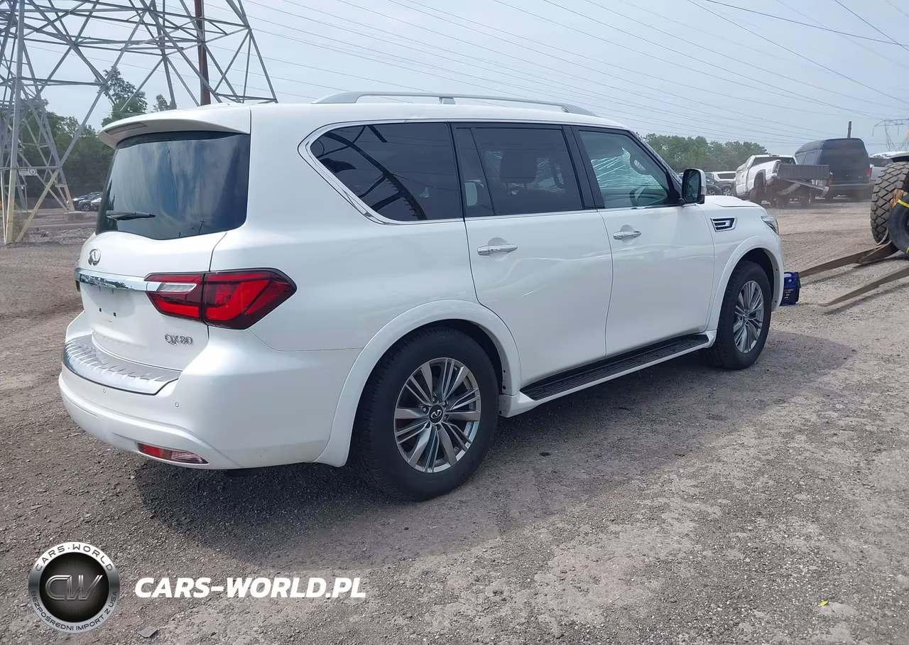 2021 Infiniti Qx80 Luxe Awd VIN:JN8AZ2AE0M9268018 - 4