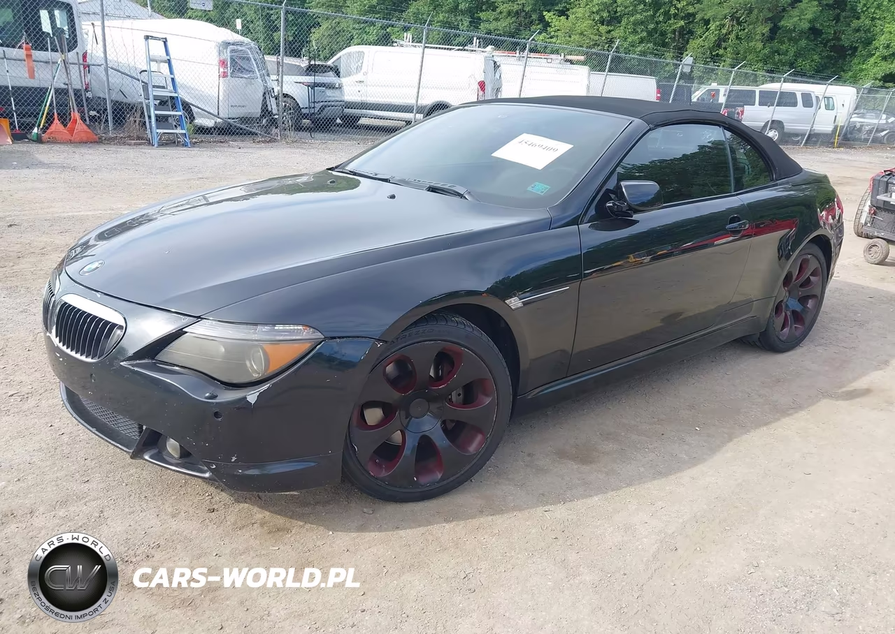 2007 BMW 650I VIN:WBAEK13537CN84459 - 2