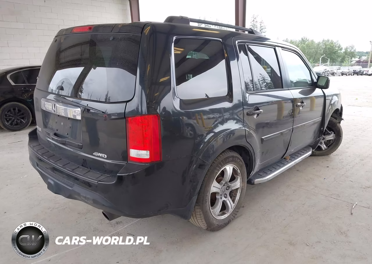 2012 Honda Pilot Ex-L VIN:5FNYF4H77CB075343 - 4