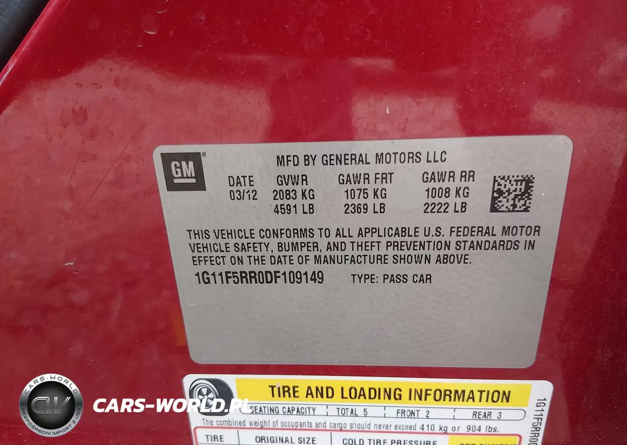 2013 Chevrolet Malibu Eco Premium Audio VIN:1G11F5RR0DF109149 - 9