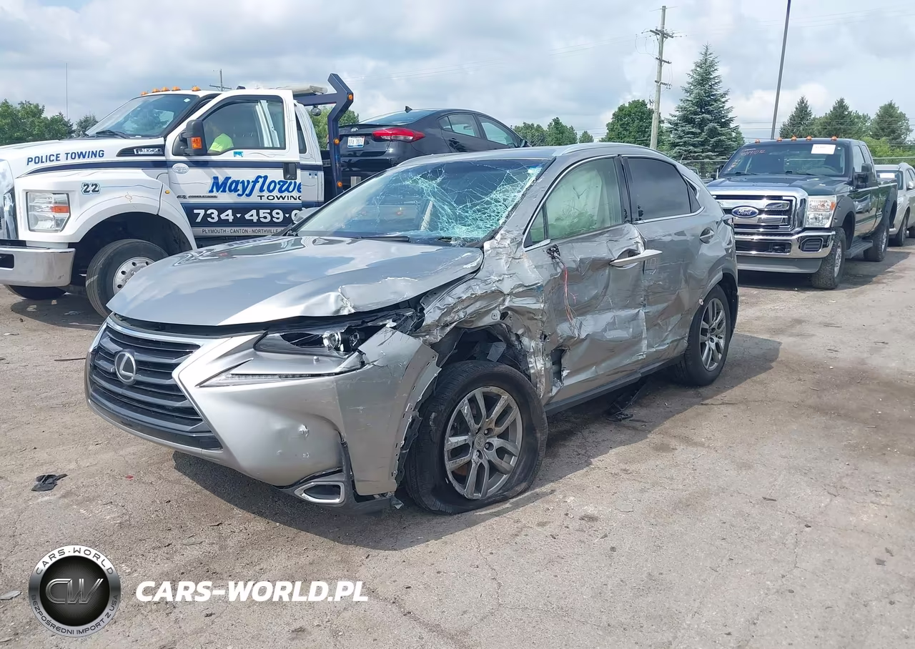 2015 Lexus Nx 200T VIN:JTJBARBZ5F2042034 - 2
