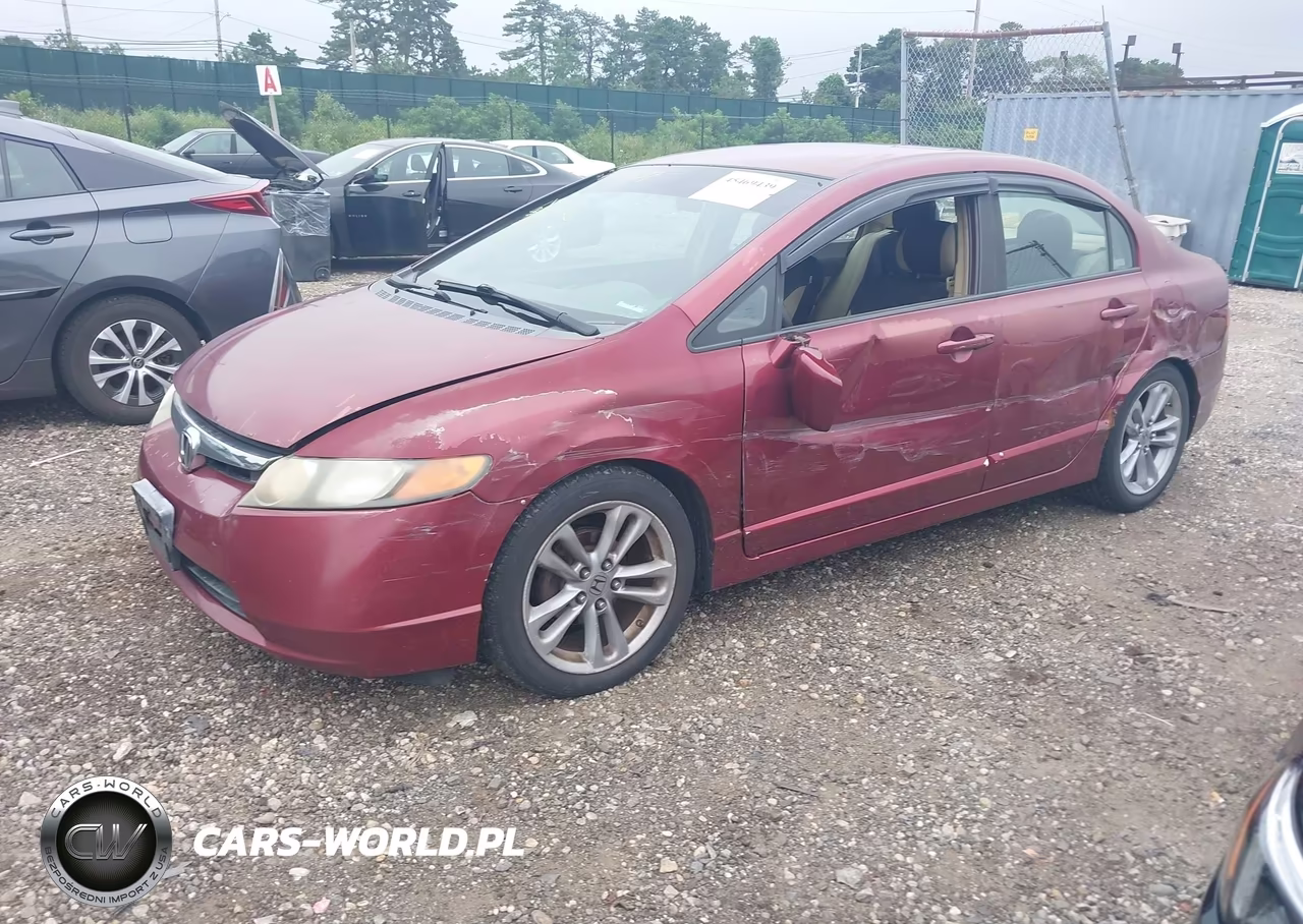 2008 Honda Civic Lx VIN:1HGFA16518L012122 - 2