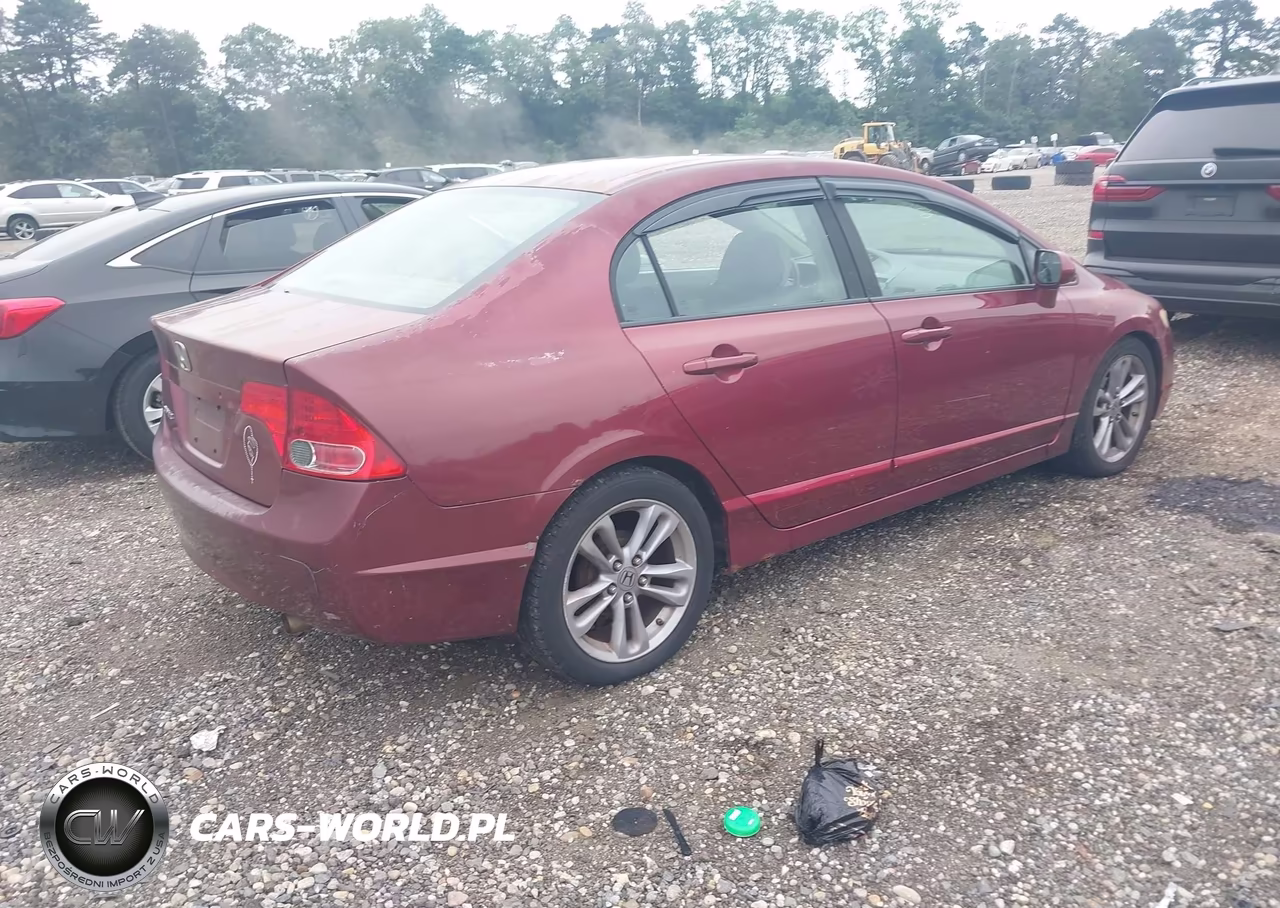 2008 Honda Civic Lx VIN:1HGFA16518L012122 - 4