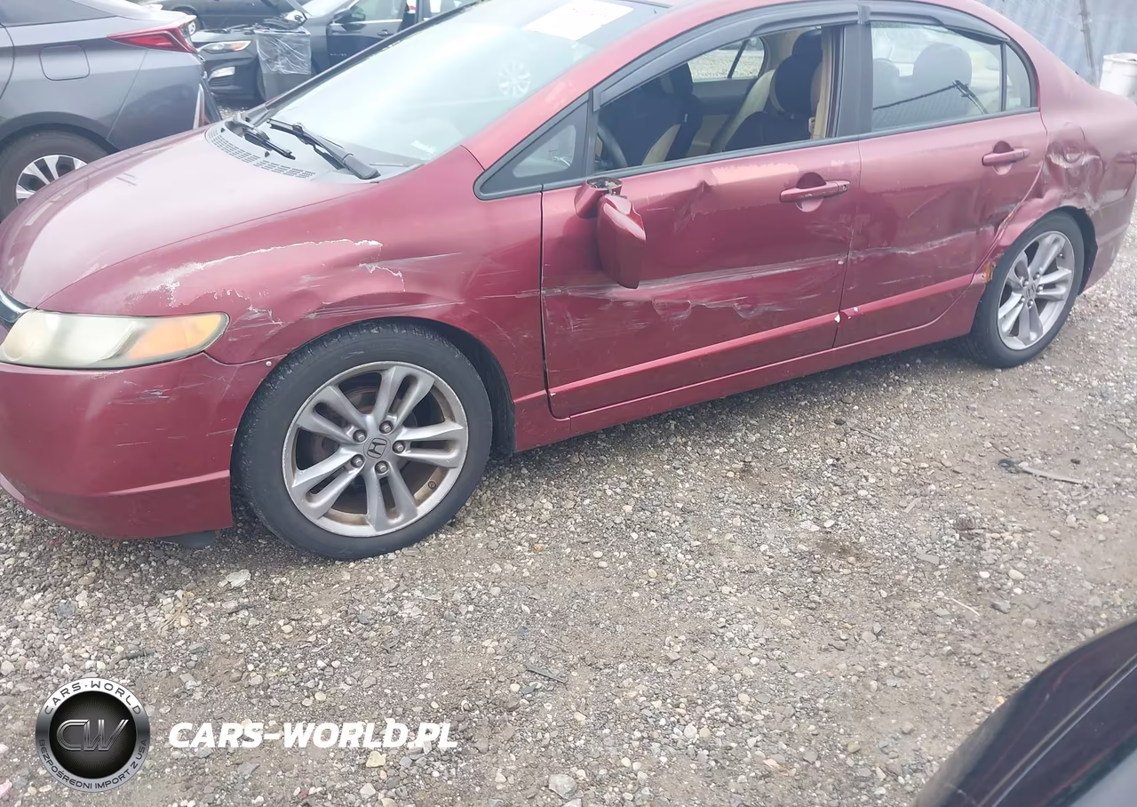 2008 Honda Civic Lx VIN:1HGFA16518L012122 - 6