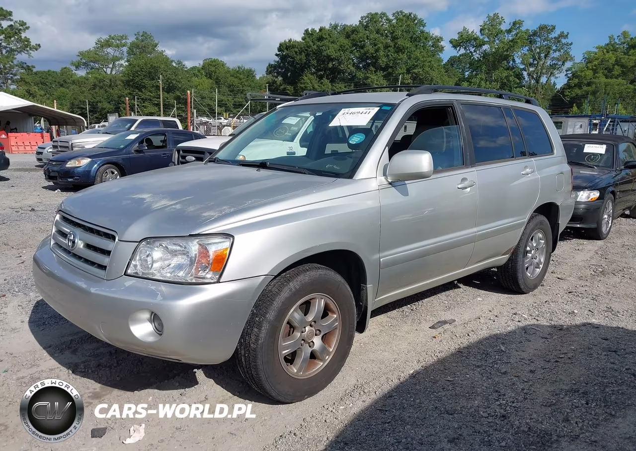 2005 Toyota Highlander V6 VIN:JTEGP21A050075135 - 2