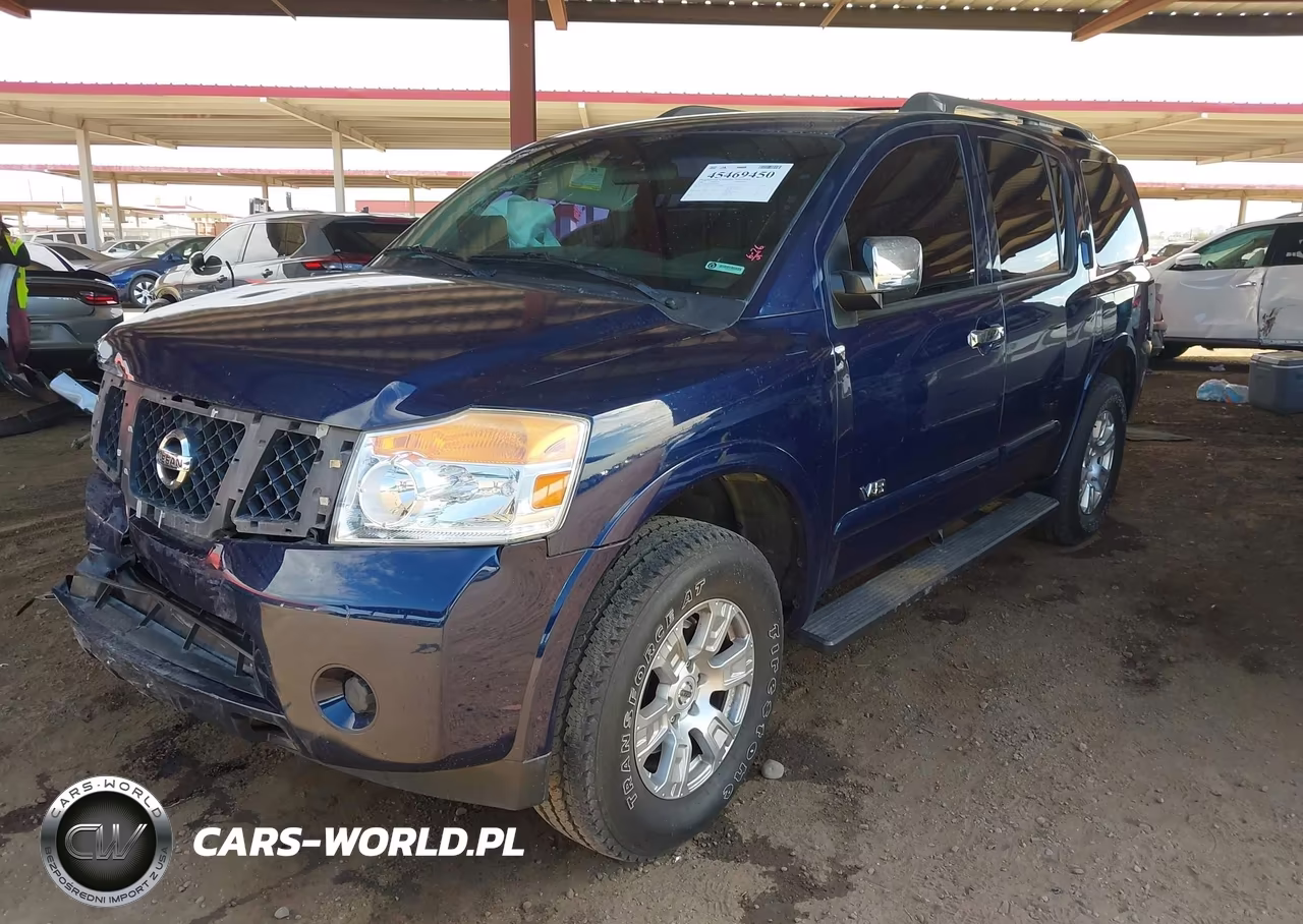 2008 Nissan Armada Se VIN:5N1AA08C28N619306 - 2