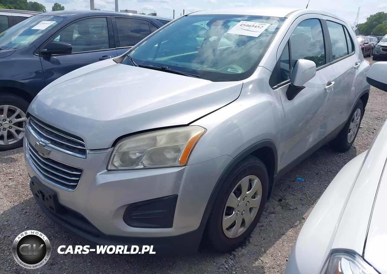 2015 Chevrolet Trax 1Ls VIN:3GNCJKSB4FL255953 - 2