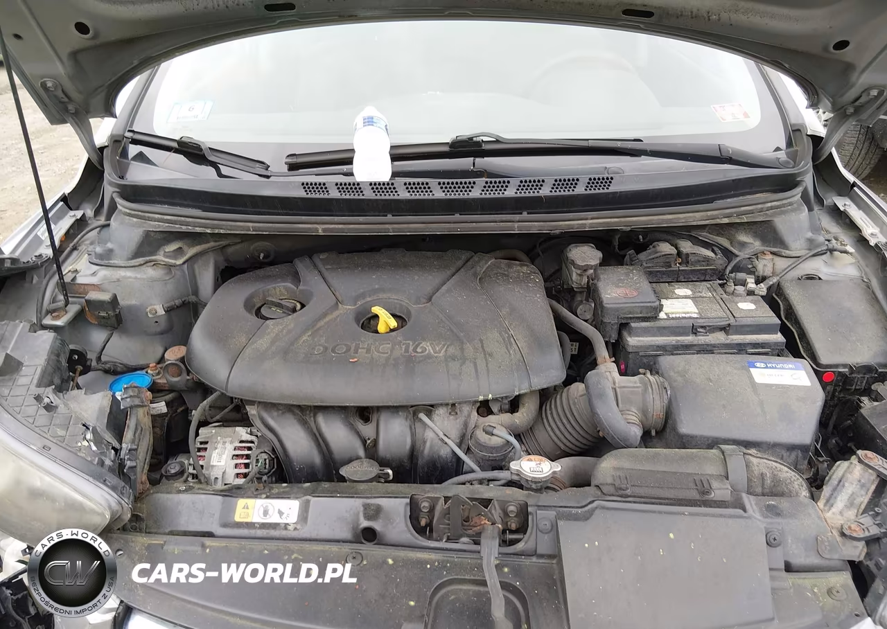 2013 Hyundai Elantra Gls VIN:KMHDH4AE9DU011777 - 10