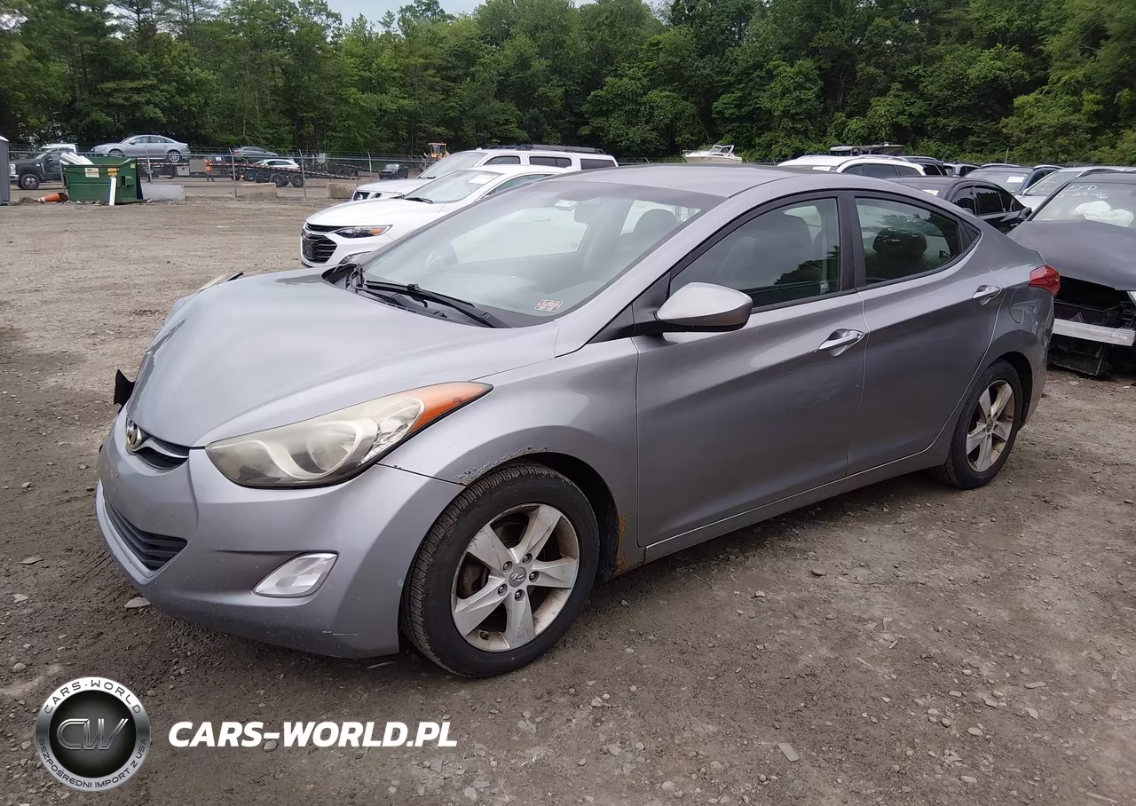2013 Hyundai Elantra Gls VIN:KMHDH4AE9DU011777 - 2