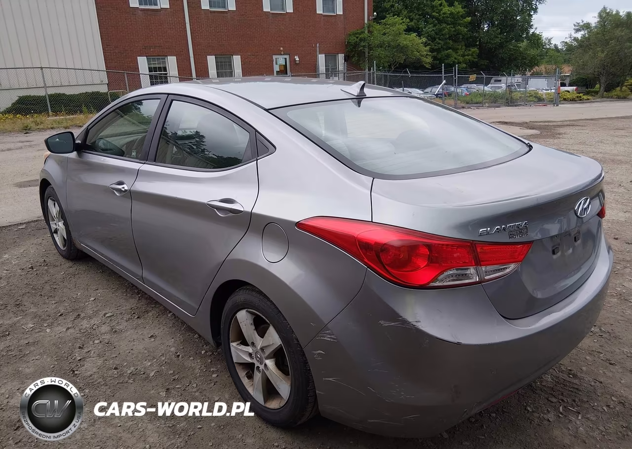 2013 Hyundai Elantra Gls VIN:KMHDH4AE9DU011777 - 3