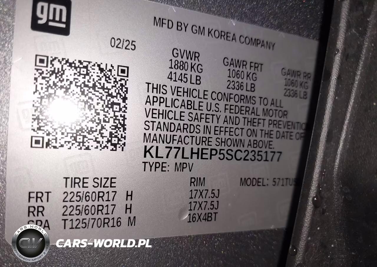 2025 Chevrolet Trax Fwd Lt VIN:KL77LHEP5SC235177 - 9