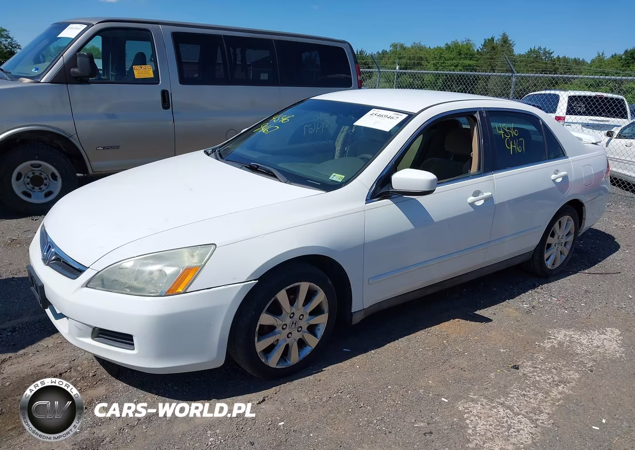 2007 Honda Accord 3.0 Se VIN:1HGCM66497A027959 - 2