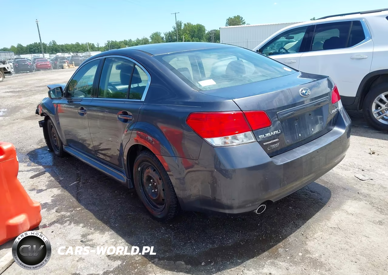 2013 Subaru Legacy 2.5I VIN:4S3BMCA67D3002706 - 3