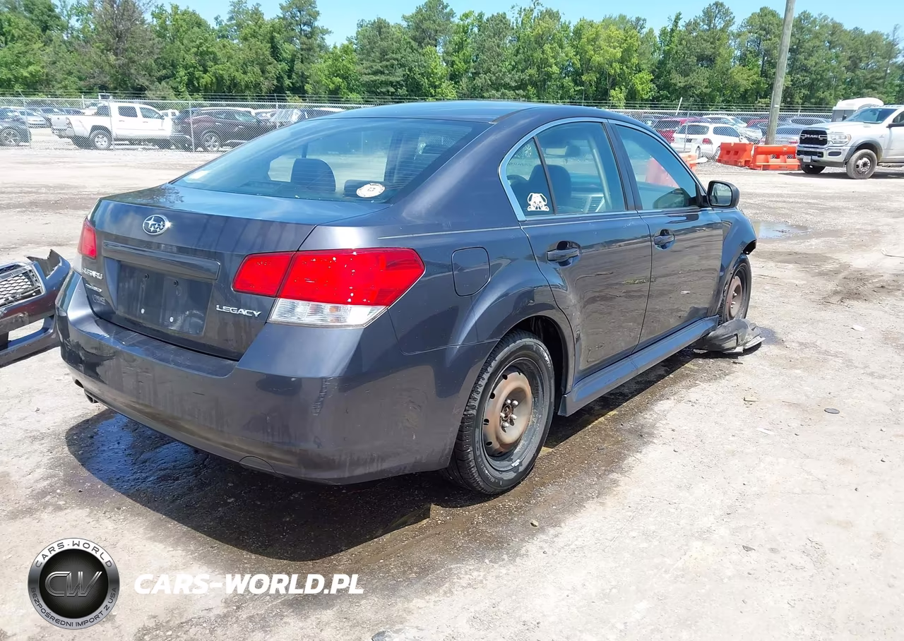 2013 Subaru Legacy 2.5I VIN:4S3BMCA67D3002706 - 4