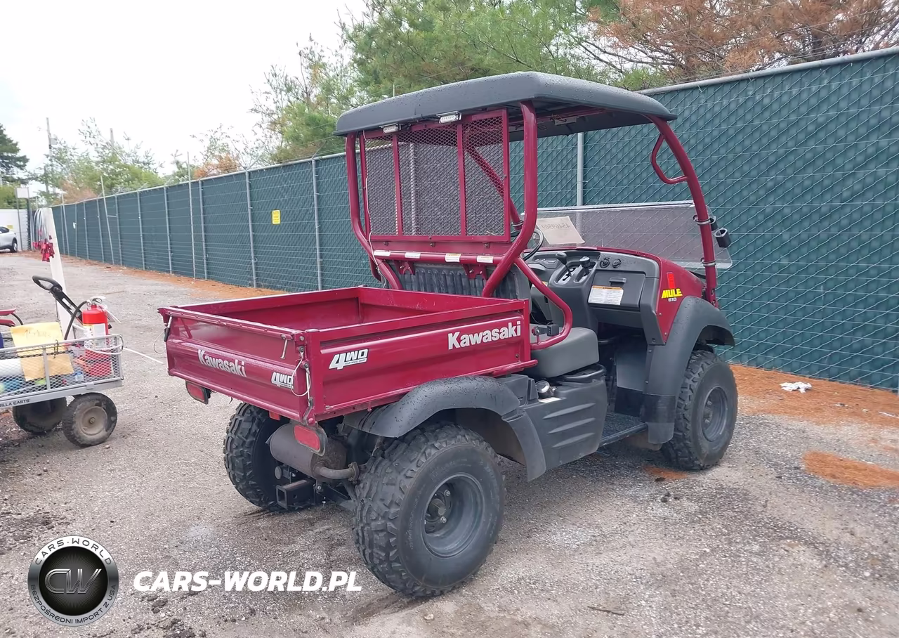 2009 Kawasaki Kaf400 A VIN:JK1AFEA169B543596 - 4