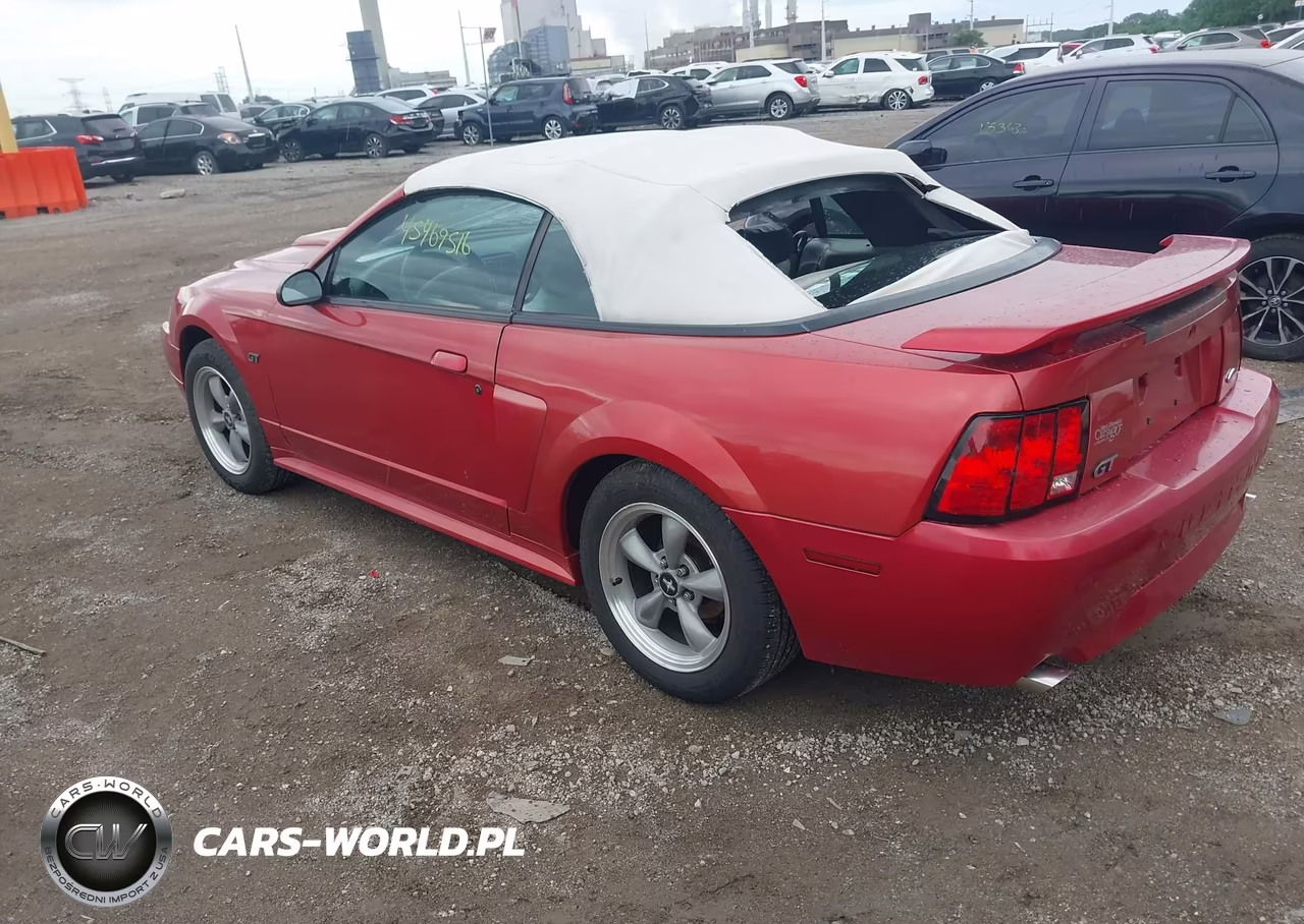 2001 Ford Mustang Gt VIN:1FAFP45X11F195212 - 3